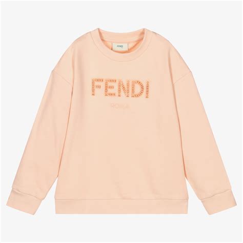 fendi pink sweatshirt|Fendi sweatshirt vintage.